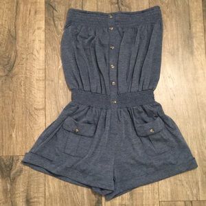 Strapless Romper